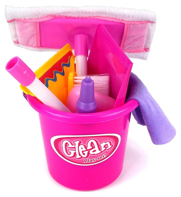 deluxe hetty cleaning trolley set