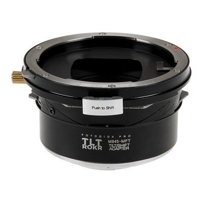 Fotodiox Pro Adapter TLT ROKR-Tilt/Shift Mamiya M645 Linse an MFT