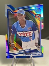 Fraylin Severino 2022 Elite Extra Edition Blue Aspirations Die-Cut /93 #195