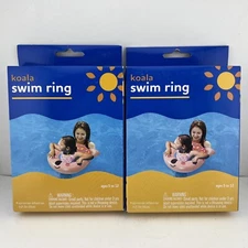 Kids Swim Ring KOALA 21.5" Pink, Pool Inflatable, 2 PACK - FREE SHIPPING!