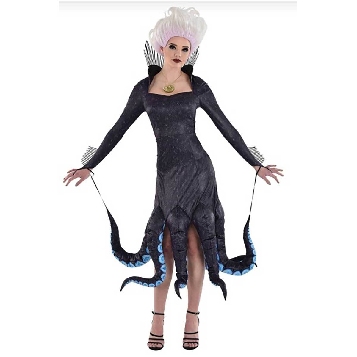 Ursula Costume Little Mermaid Glow In The Dark Adult XL 14