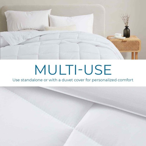 Quilted Down Alternative Comforter, Ultra Soft all season Comforter Duvet Insert - Picture 84 of 89