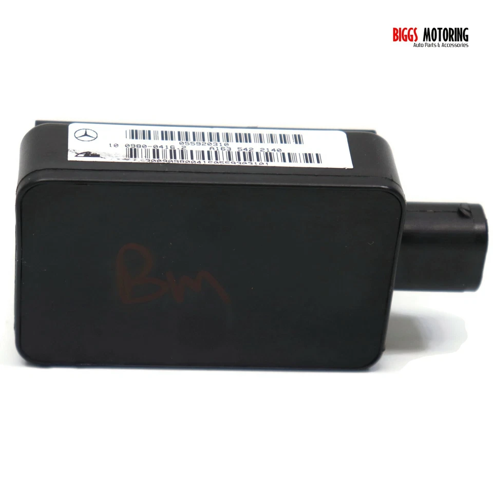 Mercedes Benz ML430 ML320 W163 1998-2003 velocidad de giro guiñada sensor A 163 542 00 18 Foto 3 de 4