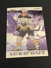 Victor Olofsson #IO-4 Iced Out 2020-21 Upper Deck Allure NHL Hockey Card