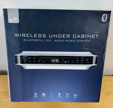 iLive IKBC384S Wireless Under Cabinet Bluetooth CD Player Radio System New Open