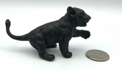schleich black panther cub