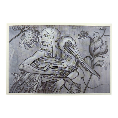James Jean ''Pipette'' Postcard