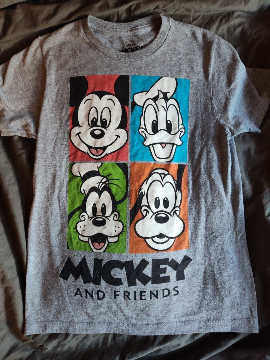 Kids Mickey Friends T-shirt, Unisex Size M
