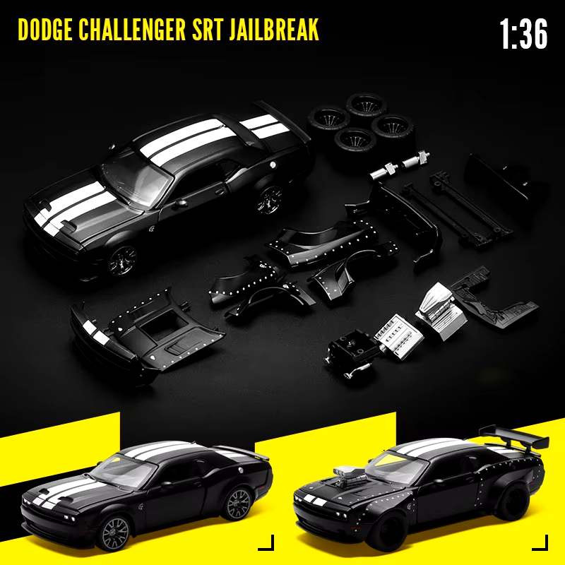 Assembly Version 1:36 Challenger SRT Jailbreak Alloy Modified