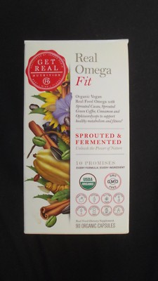Get Real Nutrition The Revolution Of Regeneration Real Omega Fit 90 Capsules