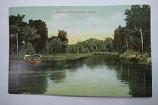 Lagoon, Cedar Point, OH postcard