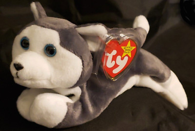 TY ORIGINAL BEANIE BABY 1996   Nanook the Husky Dog   8 