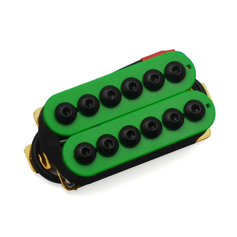 Green Double Coil Electric Guitar Pickups Humbucker Neck Bridge Set for