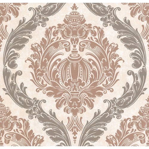 Papel pintado en relieve con patrón de damasco de lujo P&S International - Imagen 3 de 21