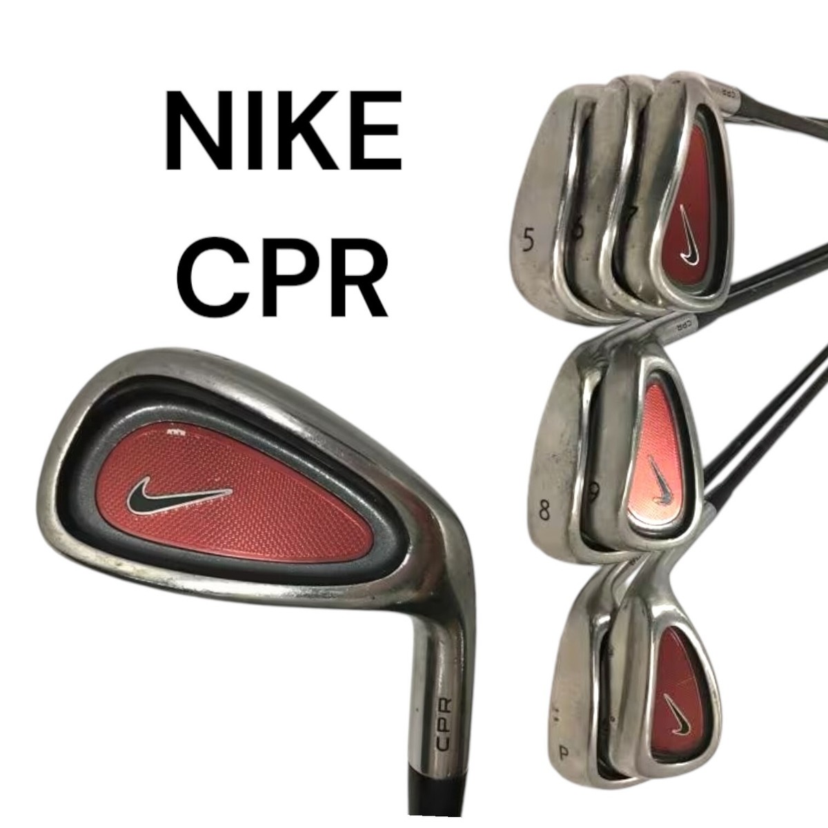 Nike CPR 6 Iron Regular Graphite Shaft Nike CPR Grip Nike CPR 6 Iron Regular Graphite Shaft Nike CPR Grip