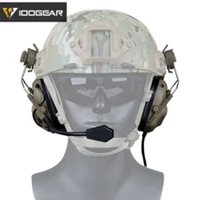 IDOGEAR Electronic Headset Ear Muffs No Battery Version For Helmet Paintball