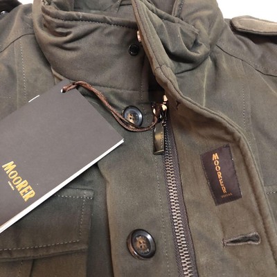 Moorer Palmer-V M65 Jacket Size 50/L Military Green Down Touch | eBay