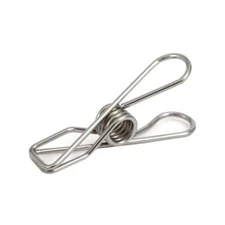 20 Pcs Multipurpose Windproof Clothespin Stainless Steel Marine Grade
