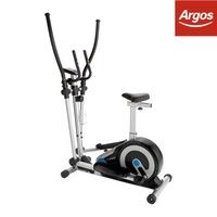 Roger Black Silver Magnetic Cross Trainer And Exercise Bike -from Argos On Ebay Roger Black Silver Magnetic Cross Trainer And Exercise Bike -from Argos On Ebay