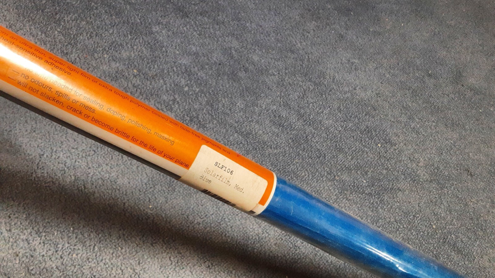 NOS SolarFilm RC Airplane Covering Medium Blue Made in England eBay