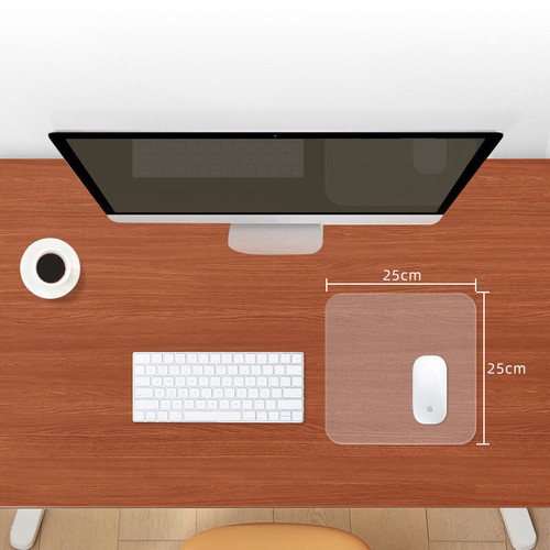 Transparent Glass Gaming Mouse Pad E-Sport Gamer Accessories Professional Mouse - Afbeelding 14 van 17
