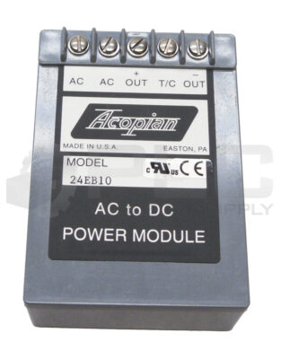 NEW ACOPIAN 24EB10 AC TO DC POWER MODULE