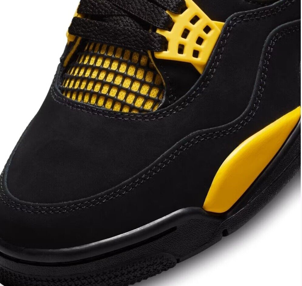 🔶2023 NIKE AIR JORDAN 4 THUNDER RETRO TOUR YELLOW BLACK OG 🔶2023 NIKE AIR JORDAN 4 THUNDER RETRO TOUR YELLOW BLACK OG
