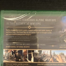 Isonzo Deluxe Edition - Xbox One | Xbox Series X - Brand New | Lowest Price Ebay