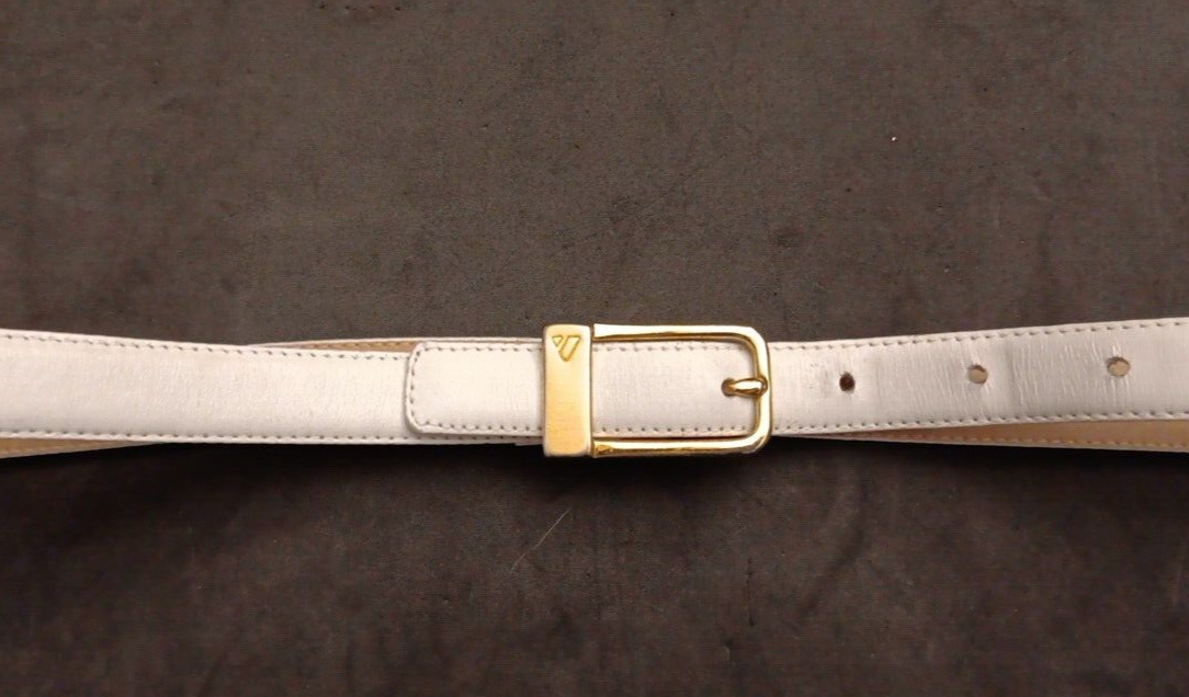 Vintage 80s Liz Claiborne Gold Women\'s Belt NOS NWT Marshall Field’s Liz Claiborne | Accessories | Liz Claiborne Dualtone  main image 4