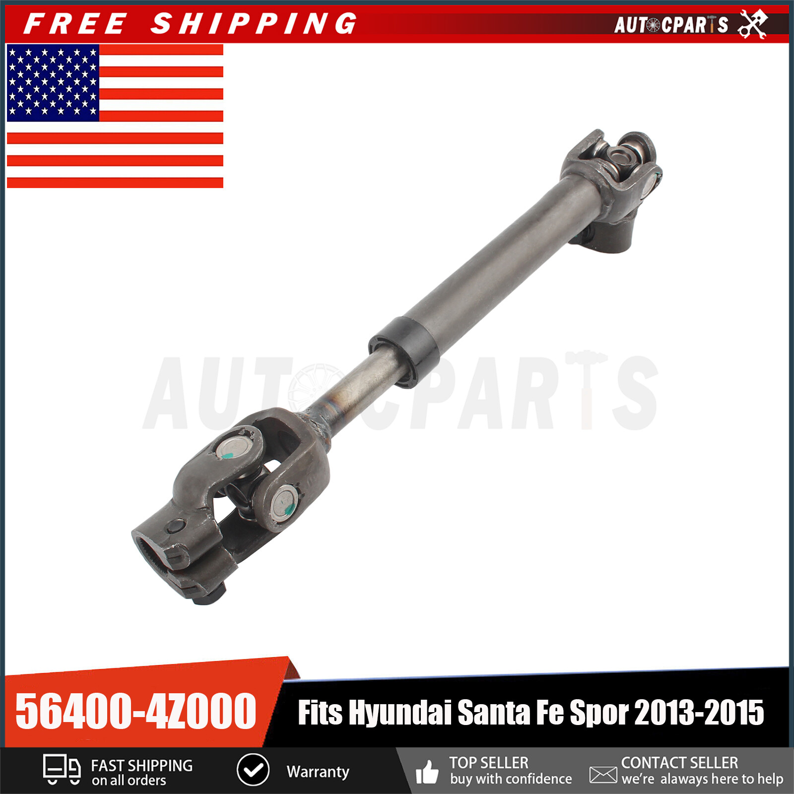 Steering Column Coupling Intermediate Shaft For Hyundai Santa Fe Spor