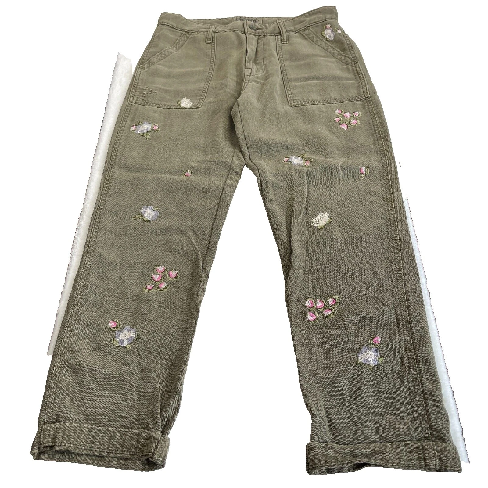 Pantalones para mujer bordado Lucky Brand