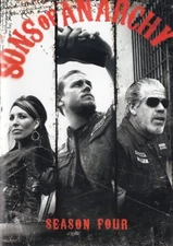 Sons of Anarchy: Season 4 - DVD, 2012, 4-Disc Set New Sealed