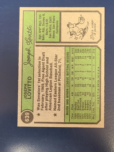 Tarjetas de béisbol Topps 1974 completan el conjunto que elijas elegir cada una #458 - 660 - Imagen 229 de 249