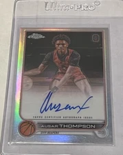 2023 Topps Chrome OTE AUSAR THOMPSON RC Refractor On Card AUTO #CA-AUT2 