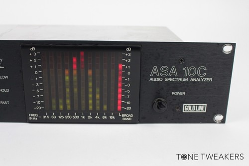 Gold Line ASA 10C Audio Spectrum Analyzer model asa10c VINTAGE GEAR DEALER - Picture 4 of 10