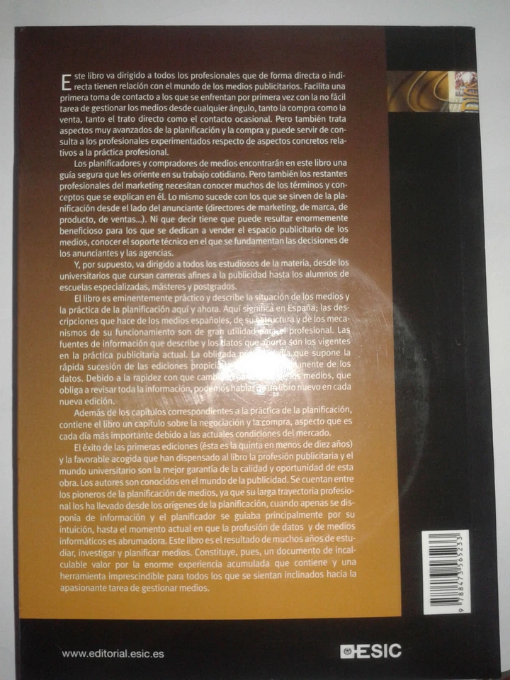 Manual de planificación de medios Editorial: ESIC Editorial - Imagen 2 de 2