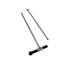 2-Piece 14mm x 120cm Stainless Steel Dual-Sided Rotatable (Handle Not Included.)