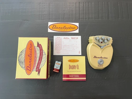 NOS Danelectro Daddy O Distortion Pedal with Box + Papers Marshall Gov'nor Clone