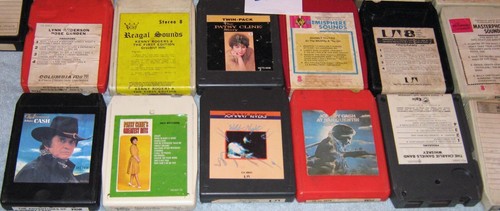 25 Vintage Untested 8 Track Tapes Nelson Cline Johnny Cash and MORE! - Foto 3 di 3