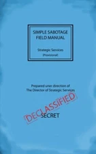 Simple Sabotage Field Manual Paperback