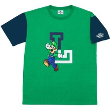 USJ Luigi T-shirts XL Super Nintendo World Japan Exclusive Super Mario Bros.