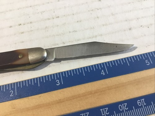 Vintage Schrade Old Timer 180T Mighty Mite Single Locking Blade Pocket Knife USA - Picture 5 of 9