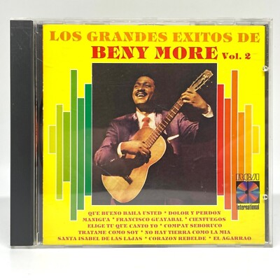 Beny Moré Los Grandes Exitos De Beny More Vol. 2 1986 CD Album