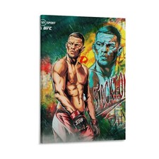 MMA 279 Nate Diaz Canvas Art Wall Painting Poster Print