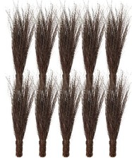 10x Birken-Reisigbesen, Strauchbesen, Hexenbesen aus Birkenreisig, Reiserbesen