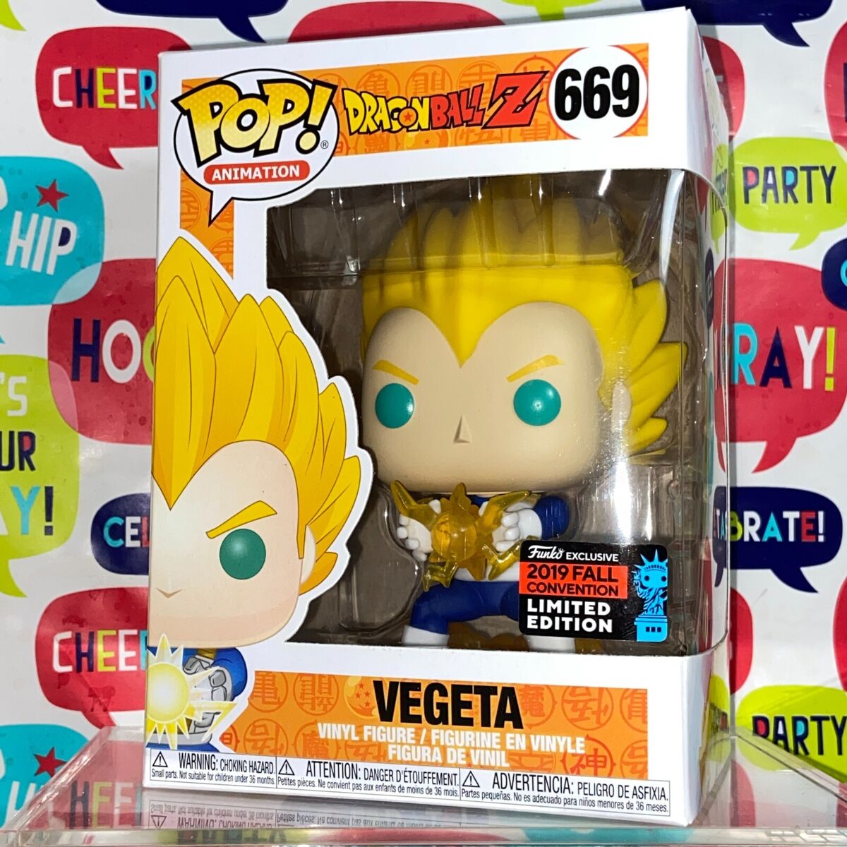  Funko Pop! Animation: Dragonball Z - Final Flash Vegeta, Fall  Convention Exclusive : Toys & Games