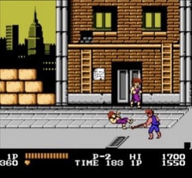 Double Dragon Nintendo NES W/Manual Retro NTSC 1988 #0556