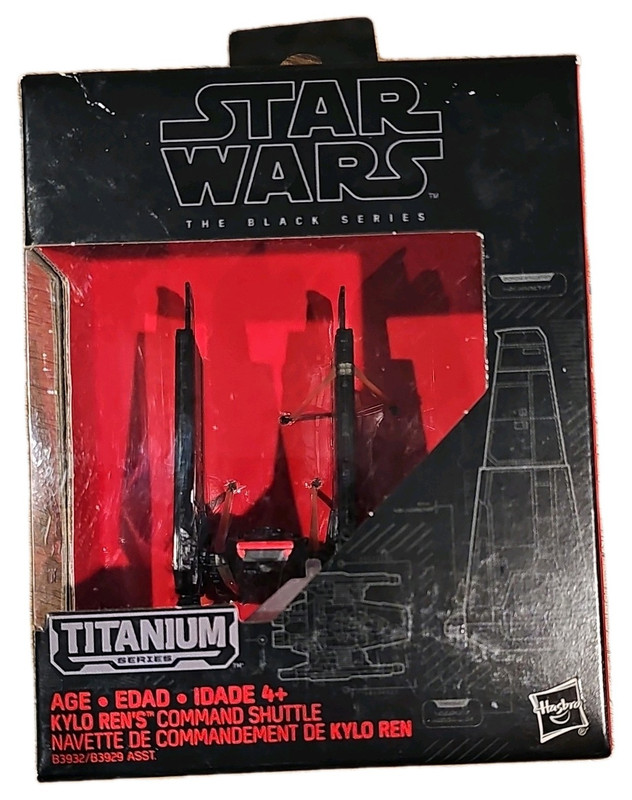 Hasbro Star Wars Titanium Series Kylo Ren's Command Shuttle The Force Awakens