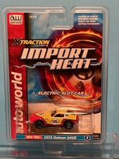 AUTO WORLD 1973 DATSUN 240-Z YELLOW/ORANGE LIVERY NEW SEALED DISCONTINUED 