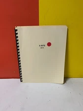 X-RITE 311 Equipment Operating Instructions